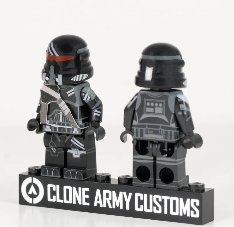 Clone Army Customs>The Brick Show Shop Airborne Shadow Trooper Star Wars Minifig - Clone Army Customs (CAC)