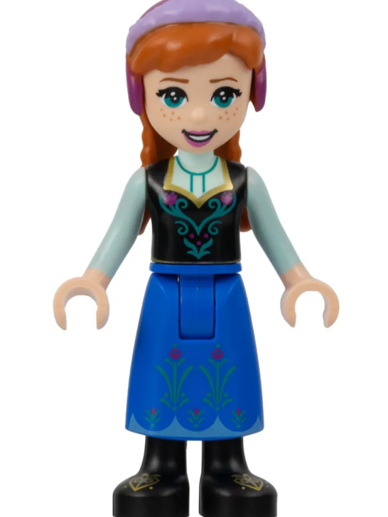 Disney>The Brick Show Shop Anna (Frozen, Blue Skirt) - LEGO Disney Princess Minifigure (2021)