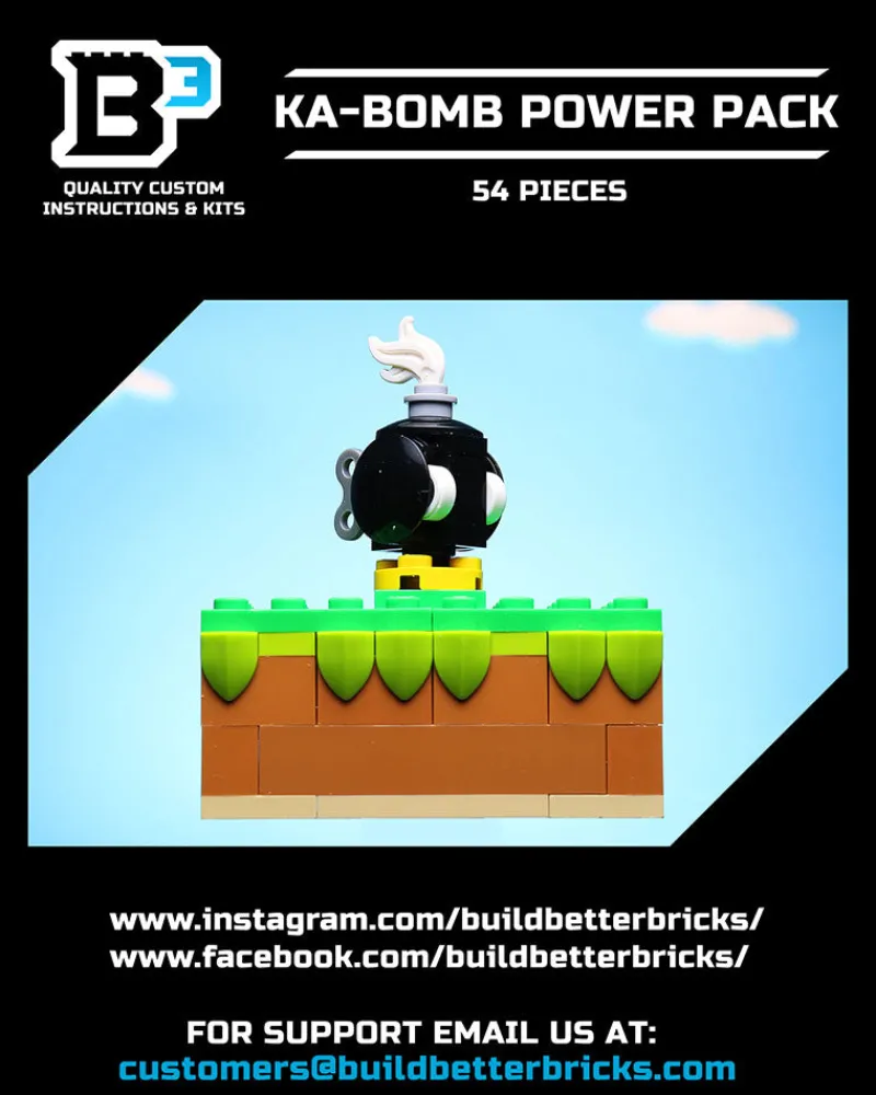 B3 Customs>The Brick Show Shop B3 Customs Ka-Bomb Power Pack