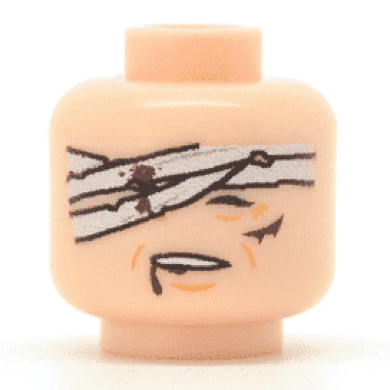 B3 Customs>The Brick Show Shop Bandaged Head - Custom LEGO Military Part