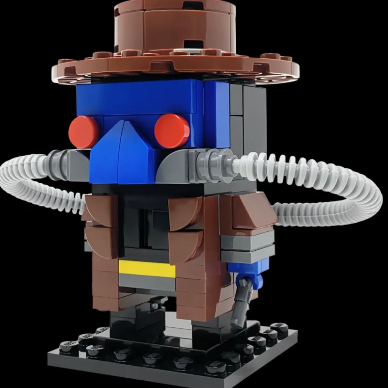 B3 Customs>The Brick Show Shop Bounty Hunter (Duros) - Custom BrickHeadz