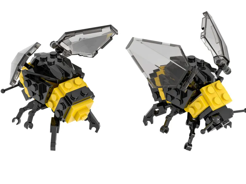 B3 Customs>The Brick Show Shop Bumblebee made using LEGO parts - B3 Customs