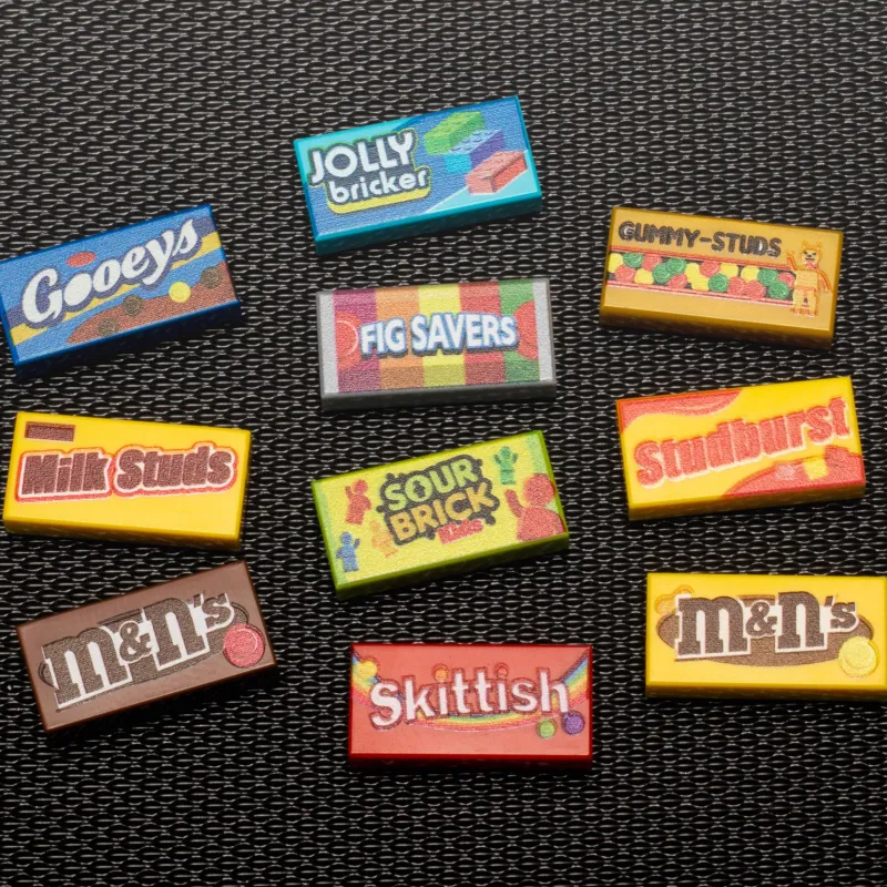 B3 Customs>The Brick Show Shop Candy Pack (Series 3) made from LEGO parts - B3 Customs