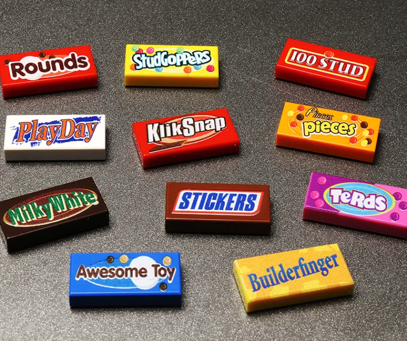 B3 Customs>The Brick Show Shop Candy Pack (Series 2) made using LEGO parts