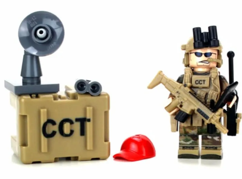 Custom Lego Military Minifigures>The Brick Show Shop CCT Air Force Special Forces OCP - Custom LEGO Military Minifig