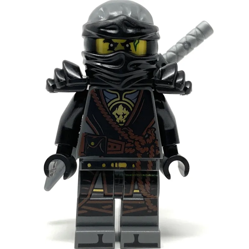Ninjago>The Brick Show Shop Cole (Hands of Time, Black Armor) - LEGO Ninjago Minifigure (2017)