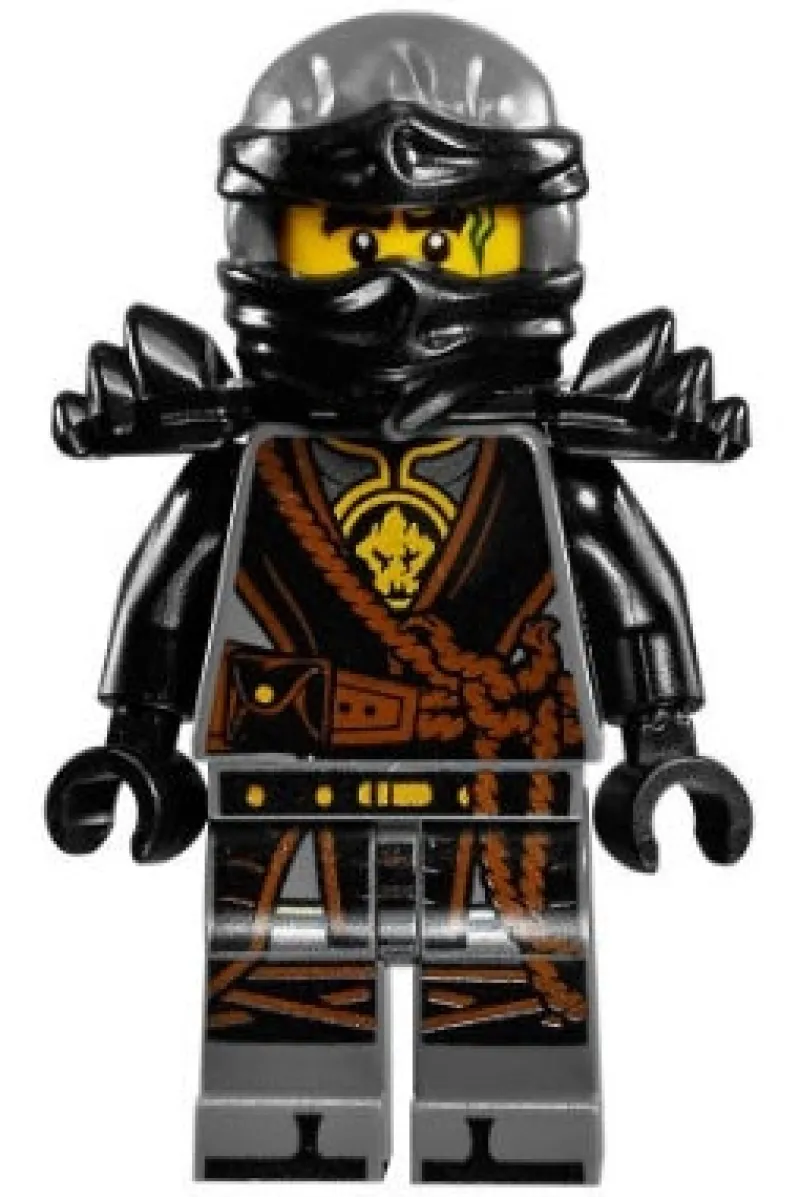 Ninjago>The Brick Show Shop Cole (Hands of Time, Black Armor) - LEGO Ninjago Minifigure (2017)