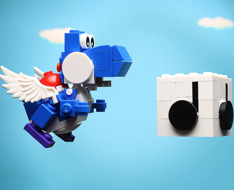 B3 Customs>The Brick Show Shop Custom Blue Dino Power Pack