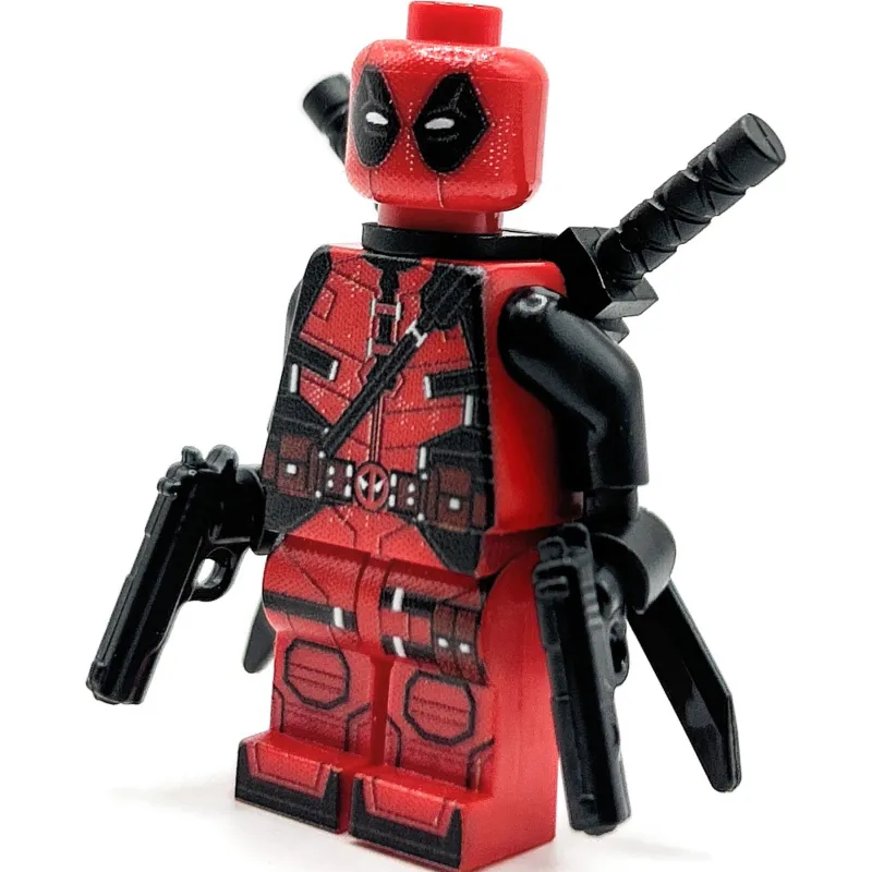 B3 Customs>The Brick Show Shop Custom Mercenary Minifig made using LEGO parts