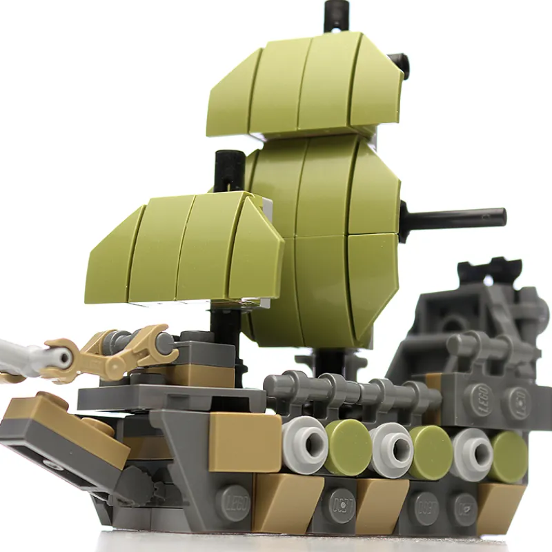 B3 Customs>The Brick Show Shop Custom Mini The Flying Dutchman Pirate Ship
