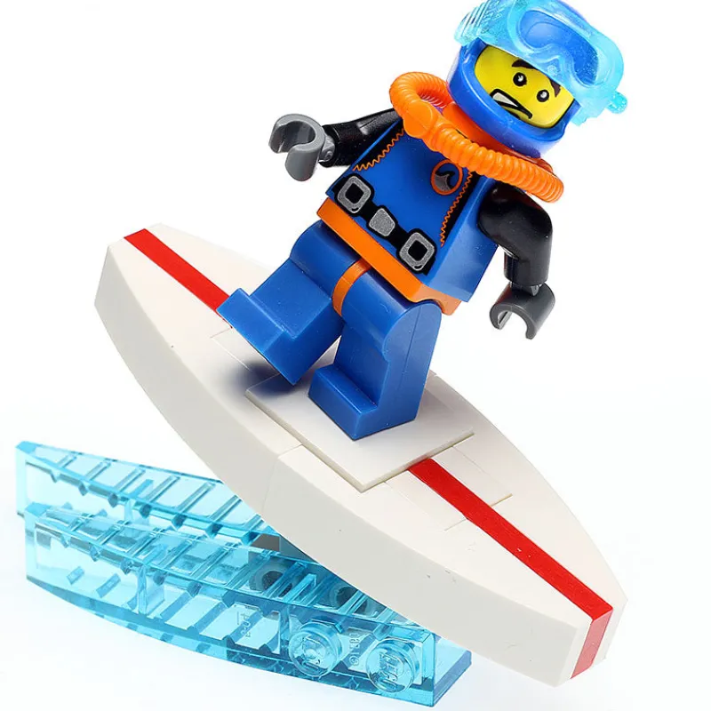 B3 Customs>The Brick Show Shop Custom Surfboard with Wave