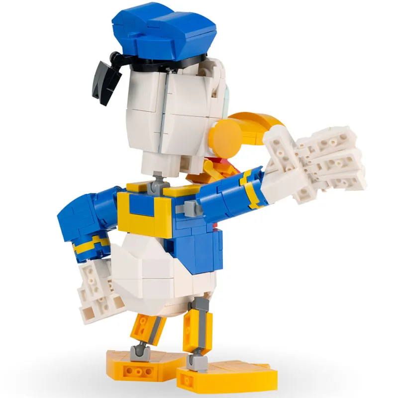 B3 Customs>The Brick Show Shop Donald - Custom MOC made using LEGO parts