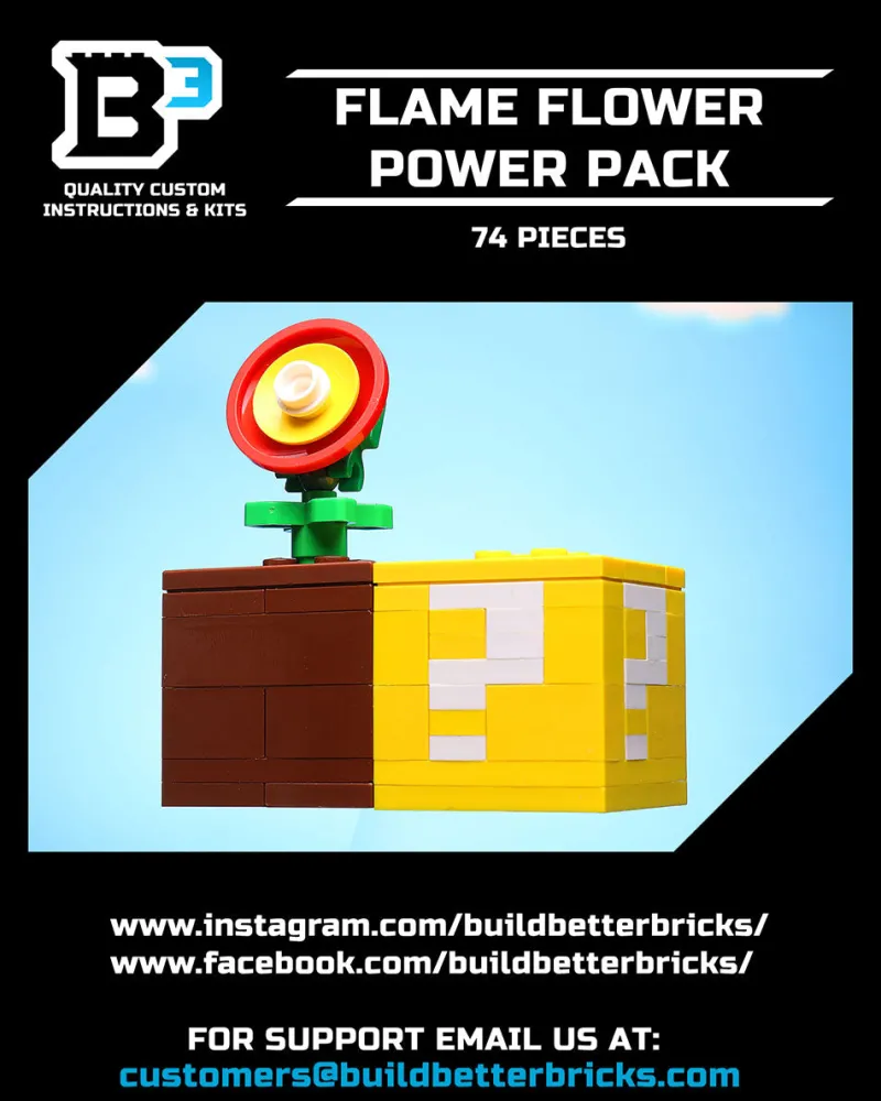 B3 Customs>The Brick Show Shop Flame Flower Power Pack