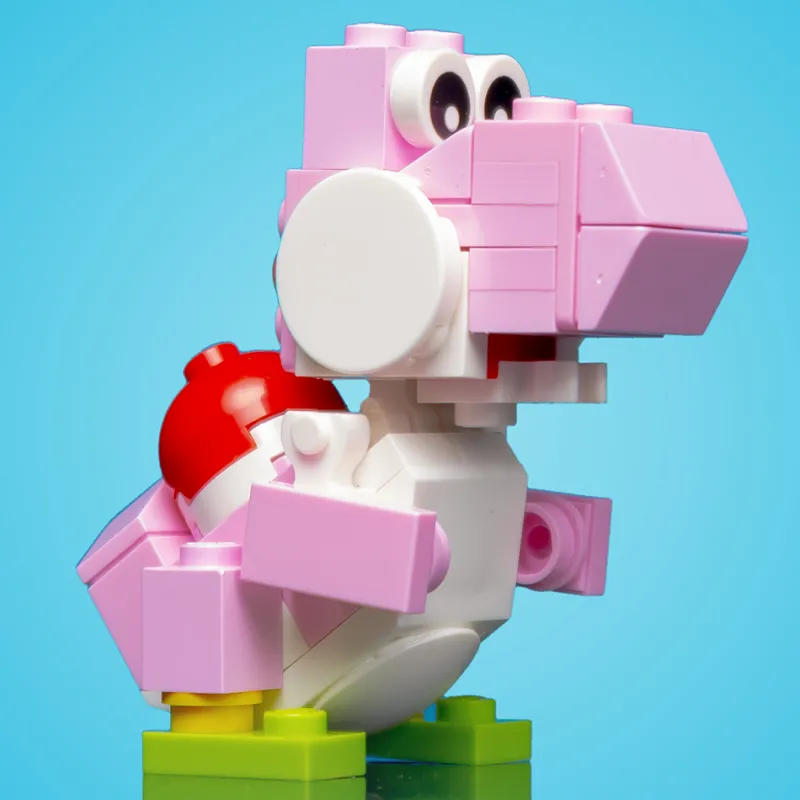 B3 Customs>The Brick Show Shop Friendly Pink Dino - Custom Set