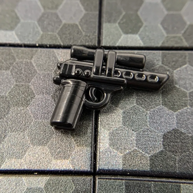 Brickarms>The Brick Show Shop GF-3556 Blaster Pistol for LEGO Star Wars Minifigures, BrickArms