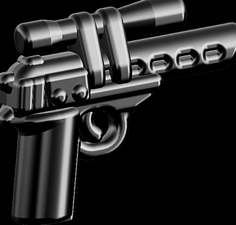 Brickarms>The Brick Show Shop GF-3556 Blaster Pistol for LEGO Star Wars Minifigures, BrickArms