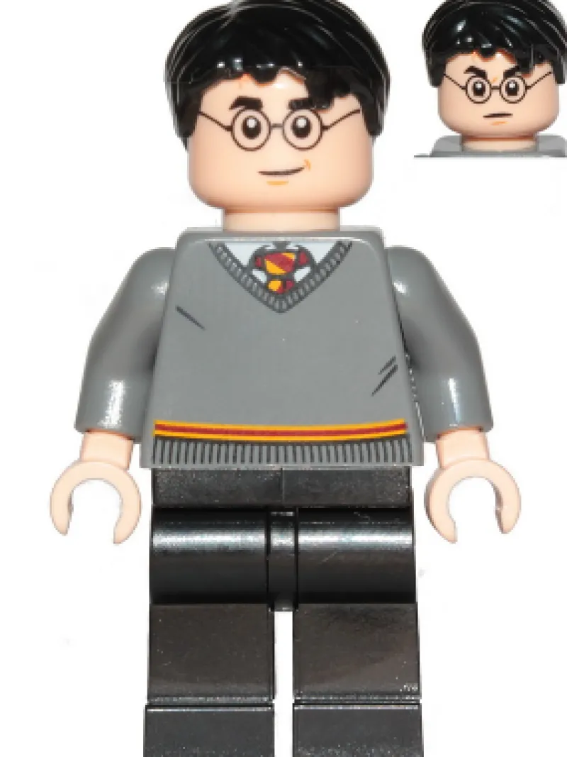 Harry Potter>The Brick Show Shop Harry Potter (Gryffindor Sweater, Black Legs) - LEGO Harry Potter Mini