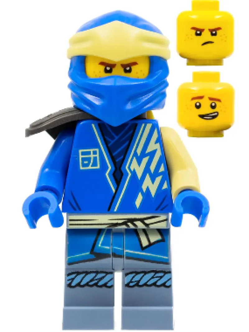 Ninjago>The Brick Show Shop Jay (Core, Shoulder Pad) - LEGO Ninjago Minifigure (2022)