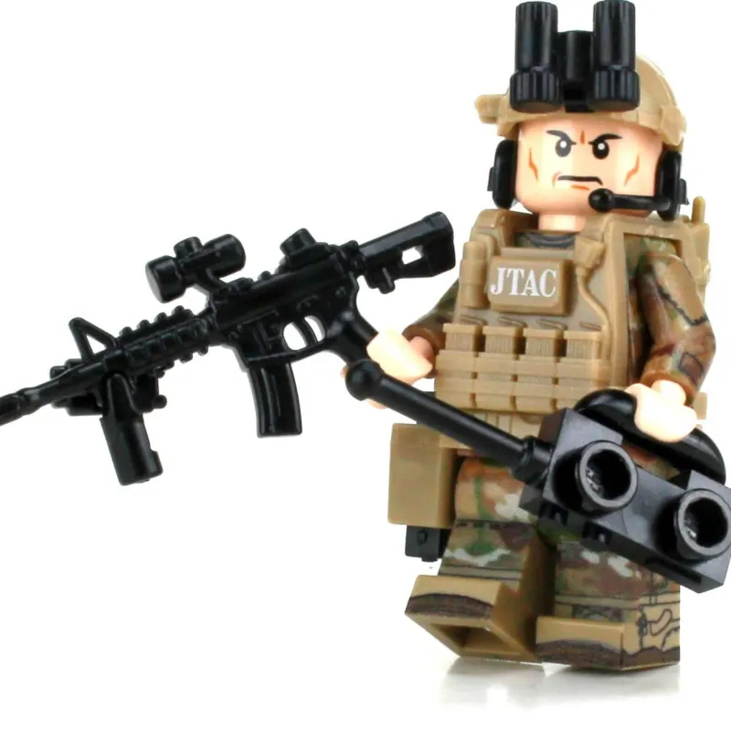 Custom Lego Military Minifigures>The Brick Show Shop JTAC Air Force Special Forces OCP - Custom LEGO Military Minifig