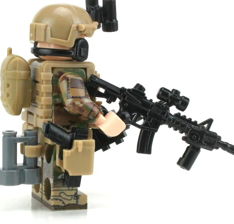 Custom Lego Military Minifigures>The Brick Show Shop JTAC Air Force Special Forces OCP - Custom LEGO Military Minifig
