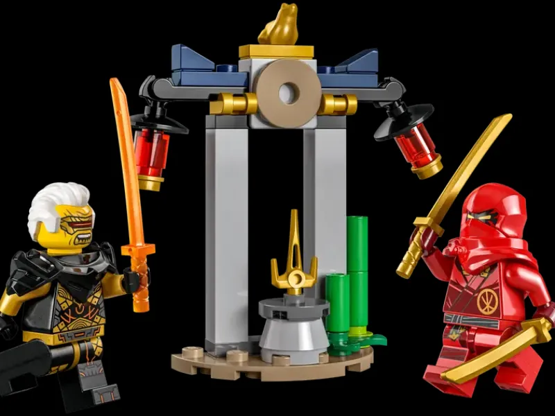 Lego Polybags>The Brick Show Shop Kai and Rapton's Temple Battle - LEGO Ninjago Rising Polybag Set (3065