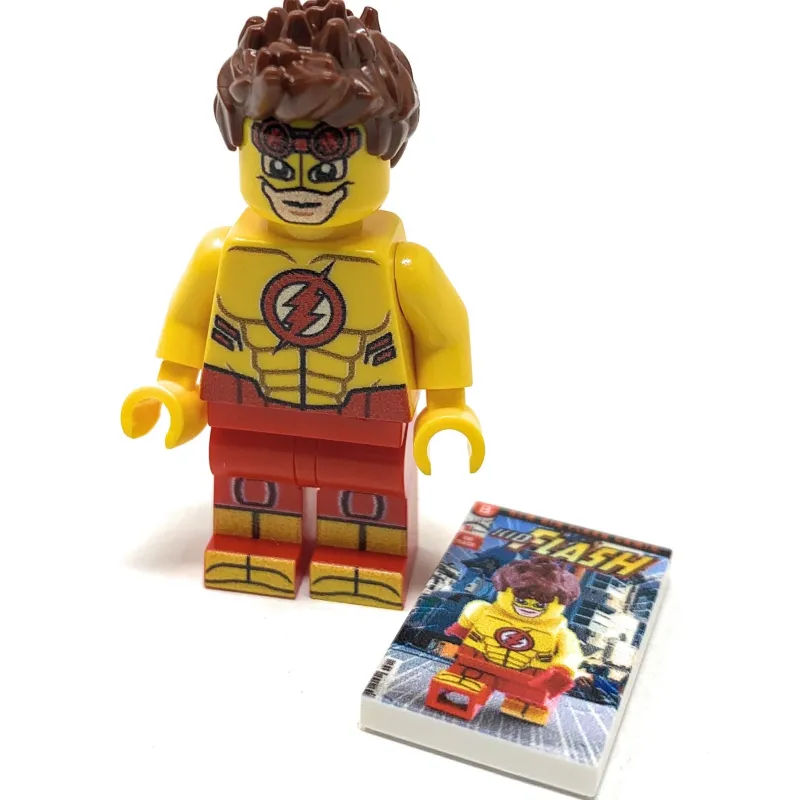 B3 Customs>The Brick Show Shop Kid Flash - Custom DC Comics Minifig