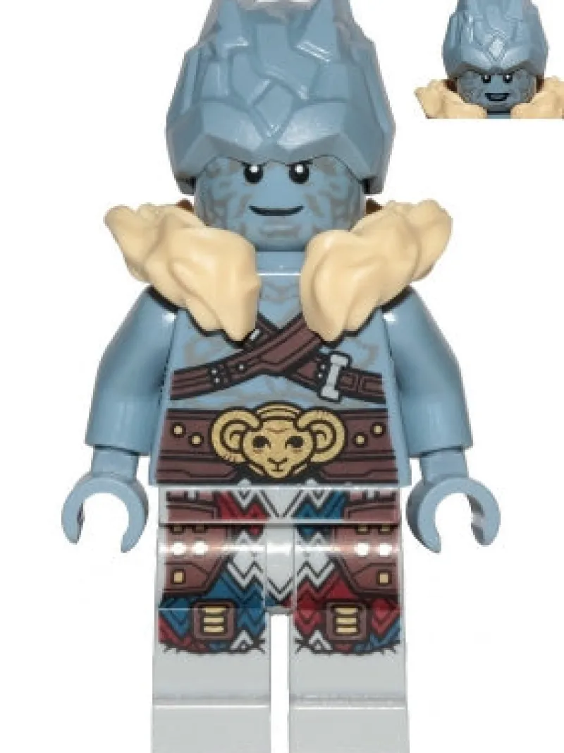 Marvel>The Brick Show Shop Korg (Love & Thunder w/ Neck Collar Fur) - LEGO Marvel Minifigure (202