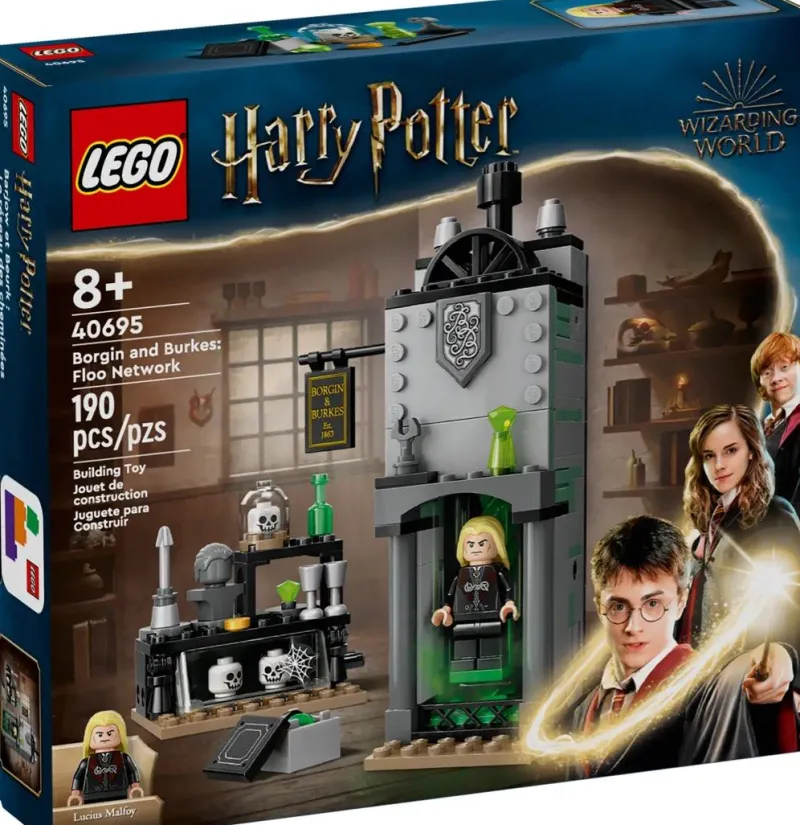 Lego Harry Potter Sets>The Brick Show Shop LEGO Harry Potter Borgin and Burkes: Floo Network GWP Set (40695)
