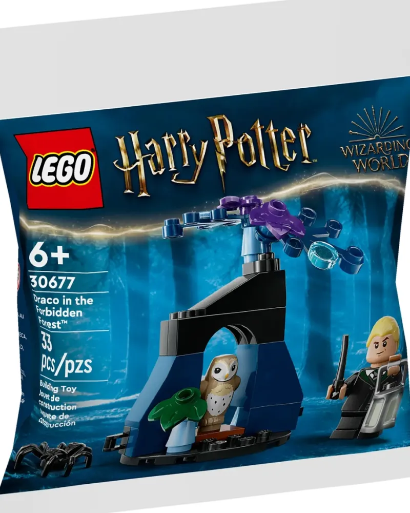 Lego Polybags | Lego Harry Potter Sets>The Brick Show Shop LEGO Harry Potter Draco and the Forbidden Forest Polybag Set (30677)