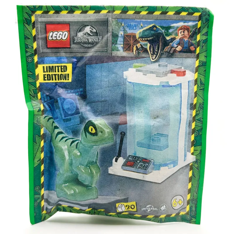 Lego Polybags>The Brick Show Shop LEGO Jurassic World Raptor Incubator Paper Polybag Pack (122327)