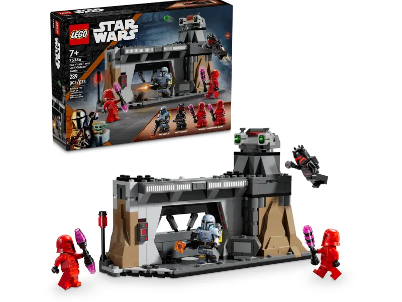 Lego Star Wars Sets>The Brick Show Shop LEGO Star Wars Paz Vizsla and Moff Gideon Battle Set (75386)