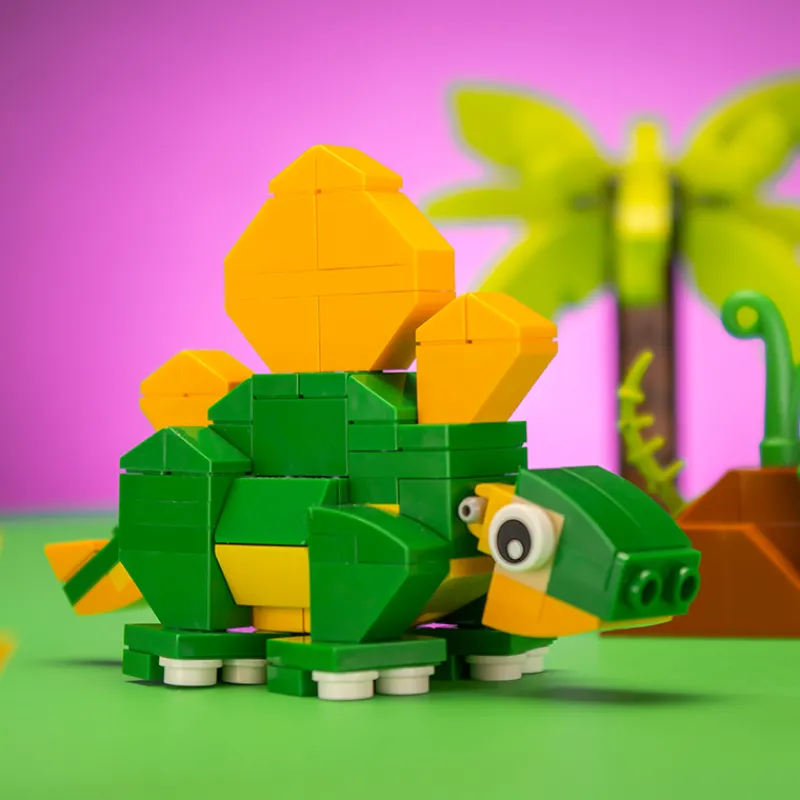 B3 Customs>The Brick Show Shop LEGO Stegosaurus - Custom LEGO Dinosaur Set