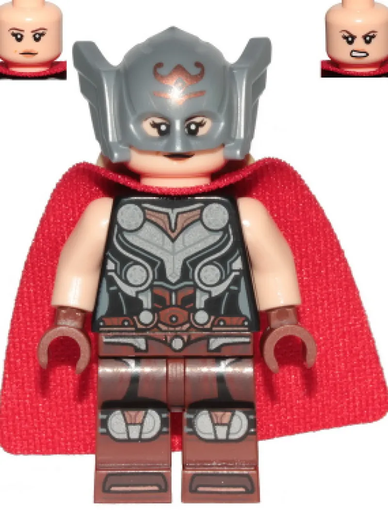 Marvel>The Brick Show Shop Mighty Thor (Love & Thunder w/ Hammer) - LEGO Marvel Minifigure (2022)