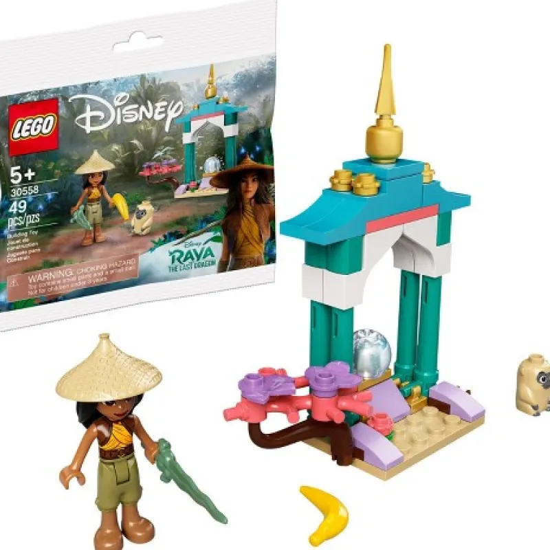 Lego Polybags>The Brick Show Shop Raya and Ongi - LEGO Disney Raya and the Last Dragon Polybag Set (3055