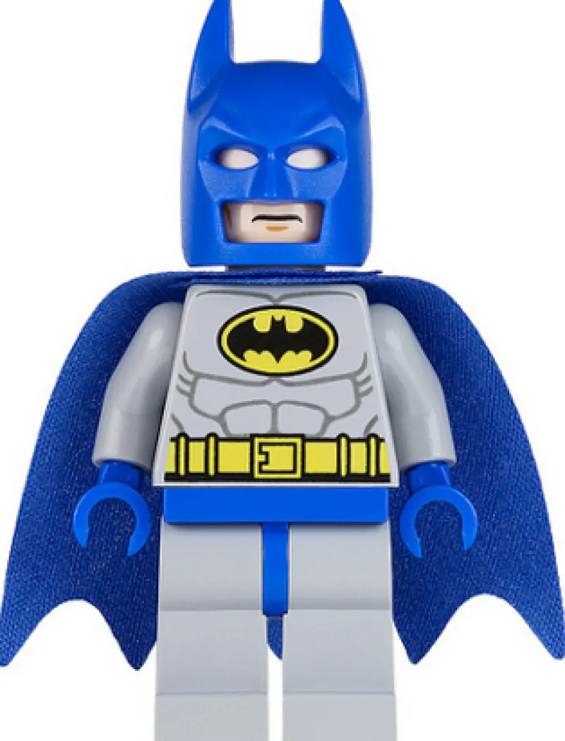 Dc Comics>The Brick Show Shop [USED, Worn Cape] Batman (Bright Blue Suit) - LEGO Batman DC Comics Mi