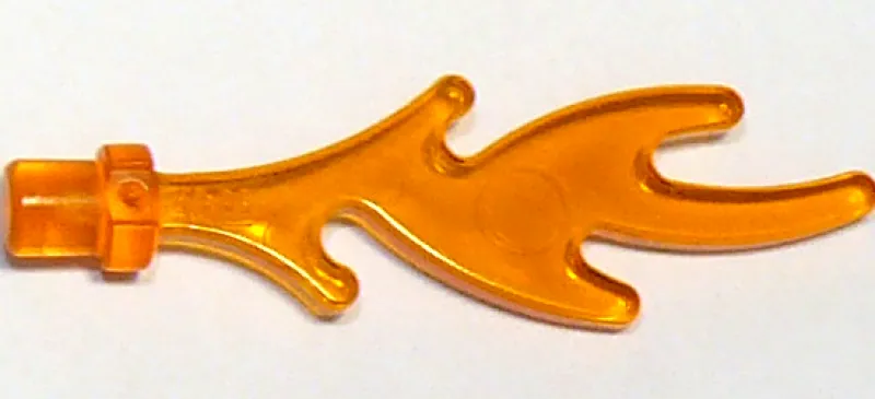 Lego Parts>The Brick Show Shop Wave Rounded with Base Rim (Large Flame)- Official LEGO® Part